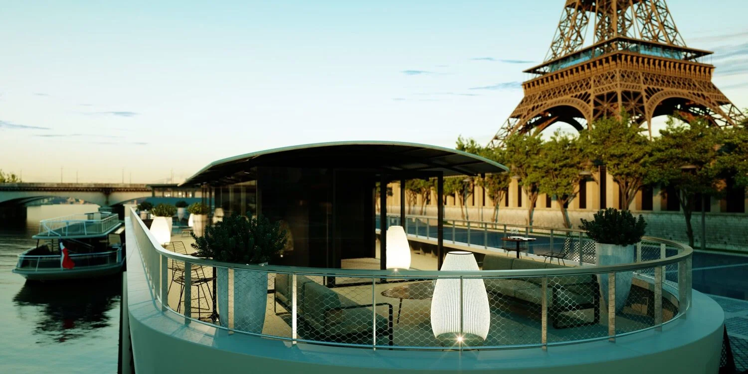 Espace principal de Péniche Gustave à Paris 7
