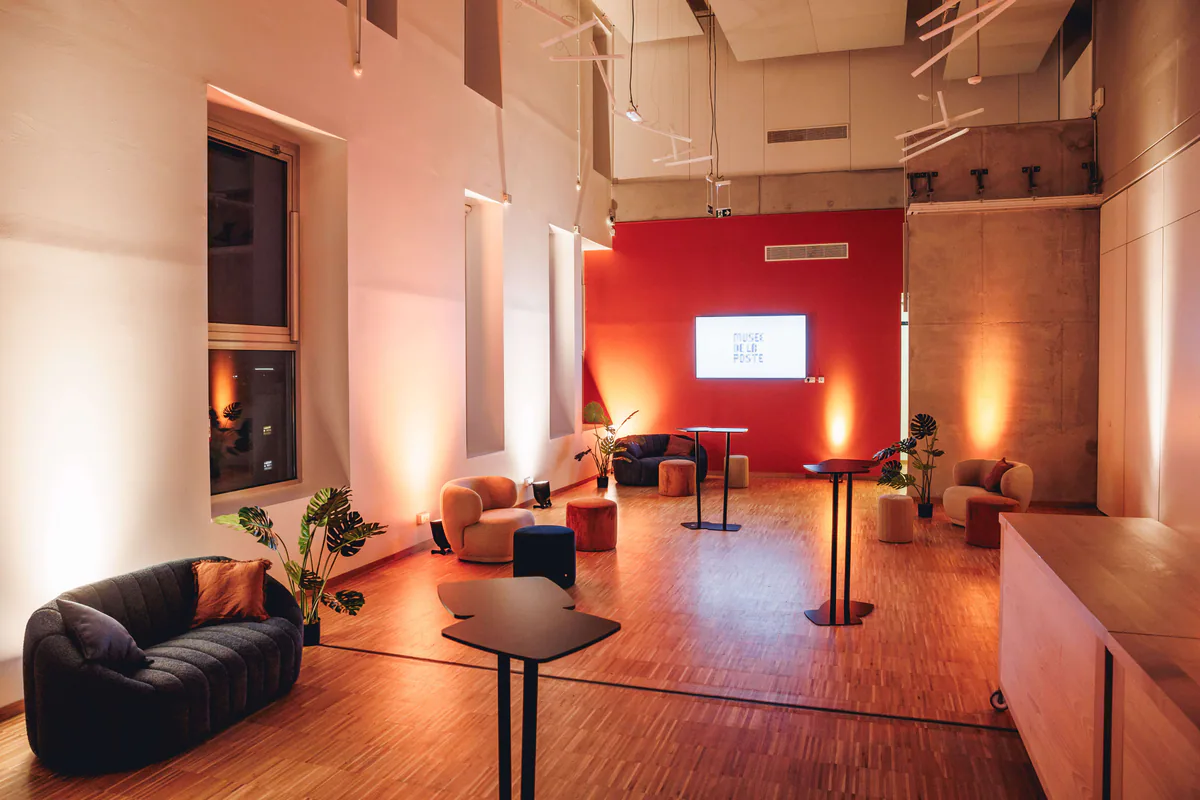 Espace principal de Post Scriptum à Paris 15