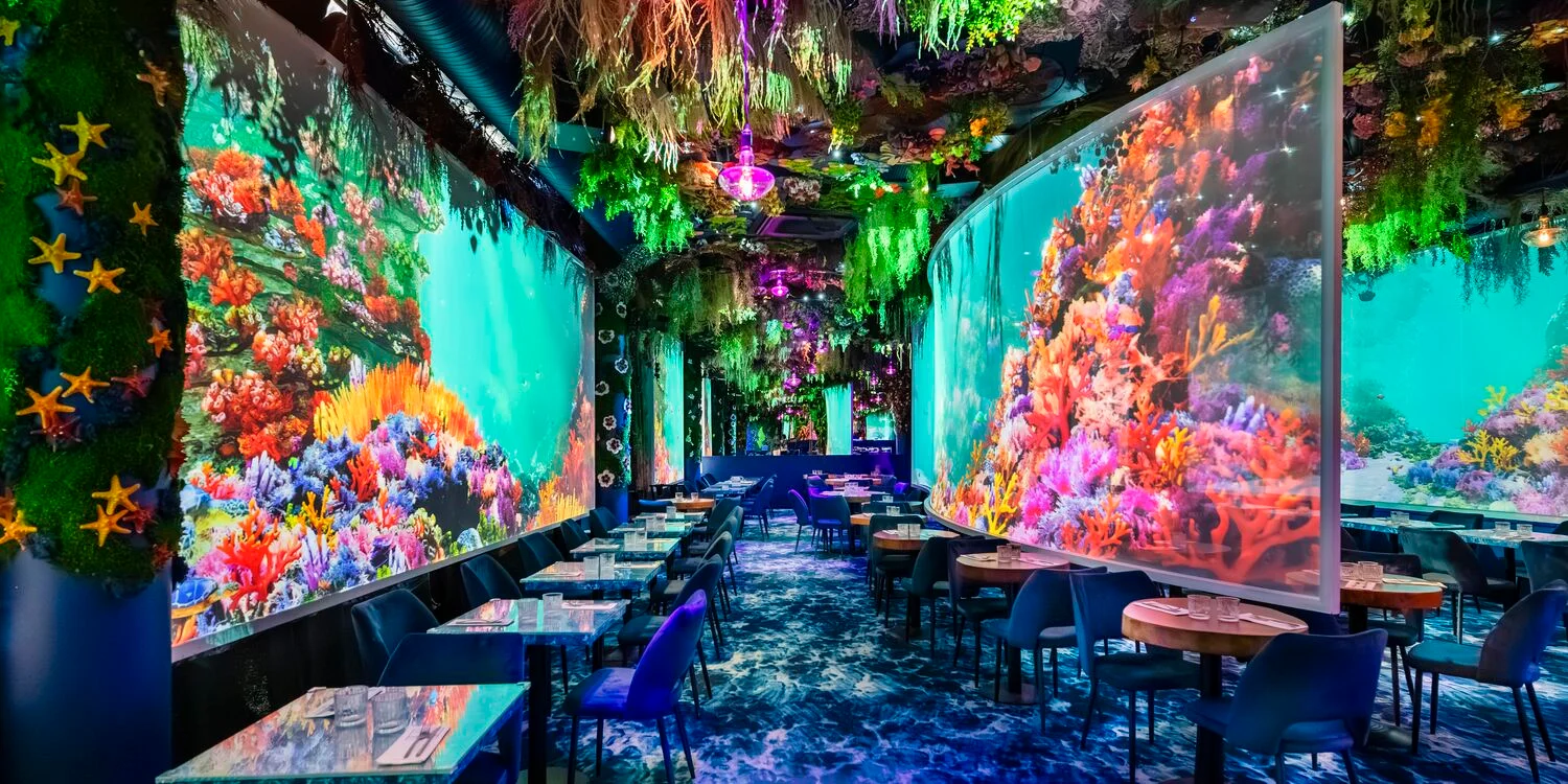 Espace principal de Under The Sea by Ephemera à Issy-les-Moulineaux